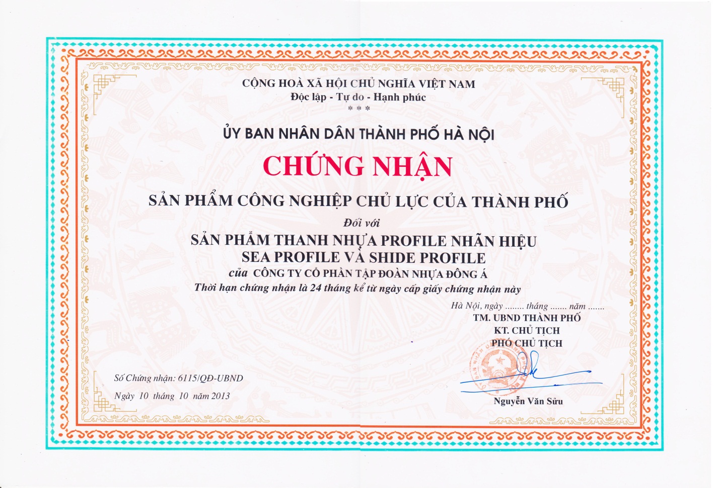 DAG được công nhận là sản phẩm chủ lực của TP Hà Nội